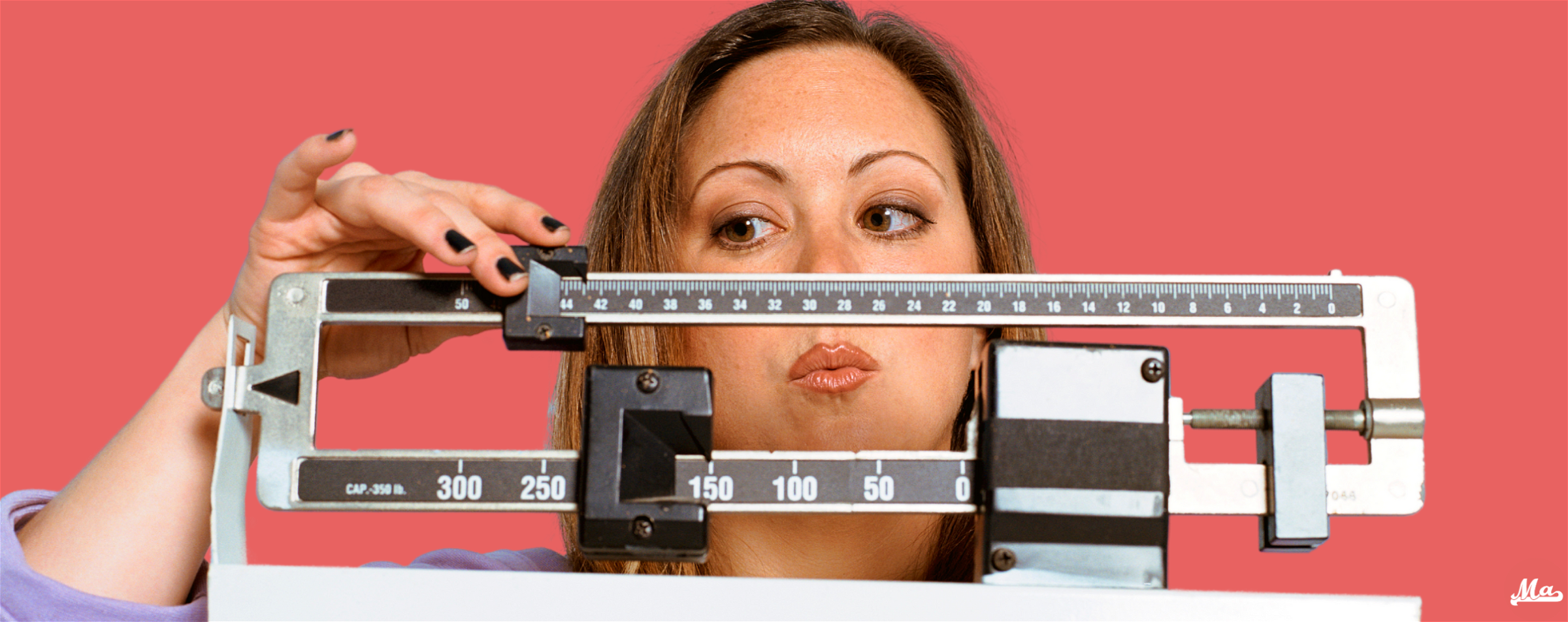 vrouw bepaald gewicht voor BMR berekenen