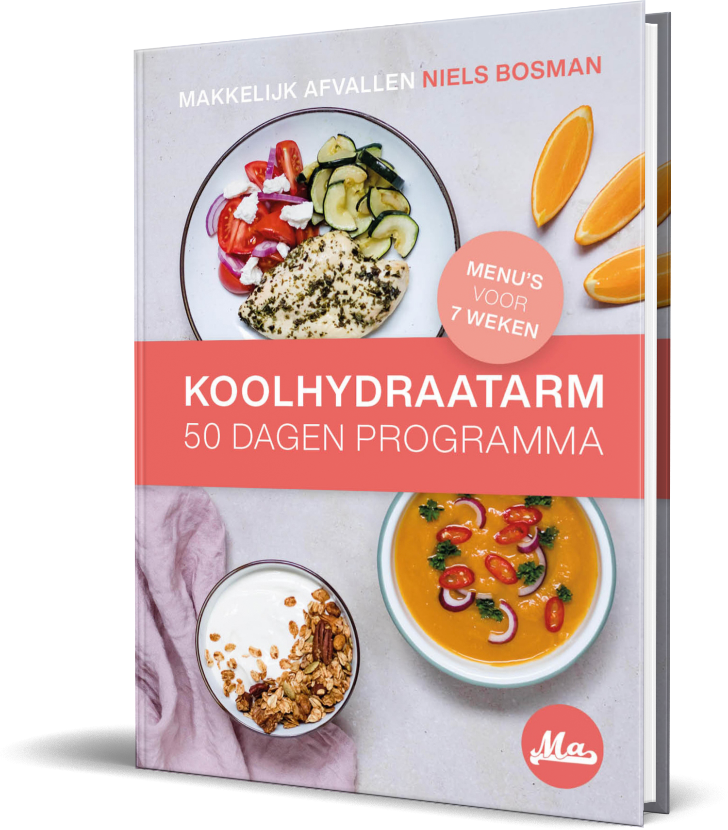 koolhydraatarm dieet boek programma met recepten en weekmenu