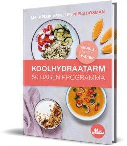 koolhydraatarm dieet boek programma met recepten en weekmenu