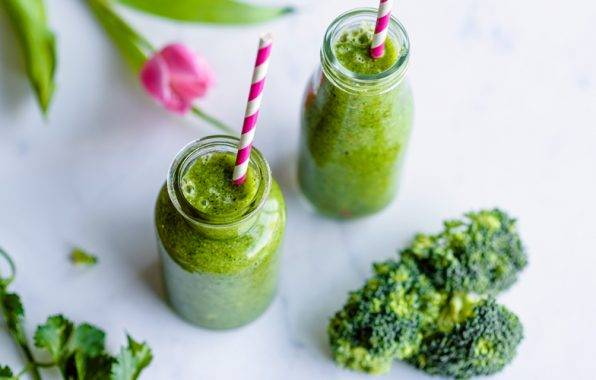 Broccoli smoothie met kiwi