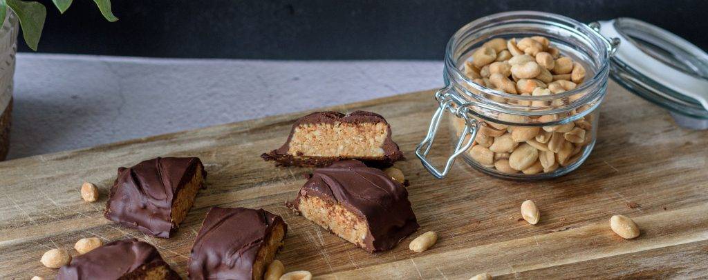 chocolade snickers recept tegen herfstdip