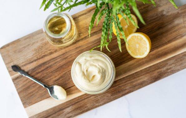 Gezonde mayonaise van olijfolie