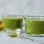 Smoothie recept voor groene thee smoothie met spinazie honing en avocado