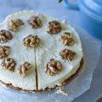 koolhydraatarm recept voor monchoutaart met walnoten en amandelspijs