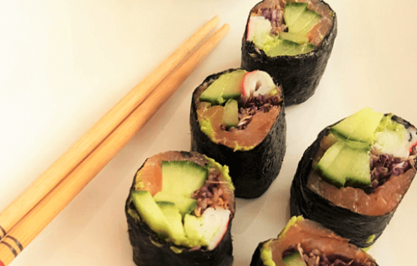 Koolhydraatarme sushi rolls
